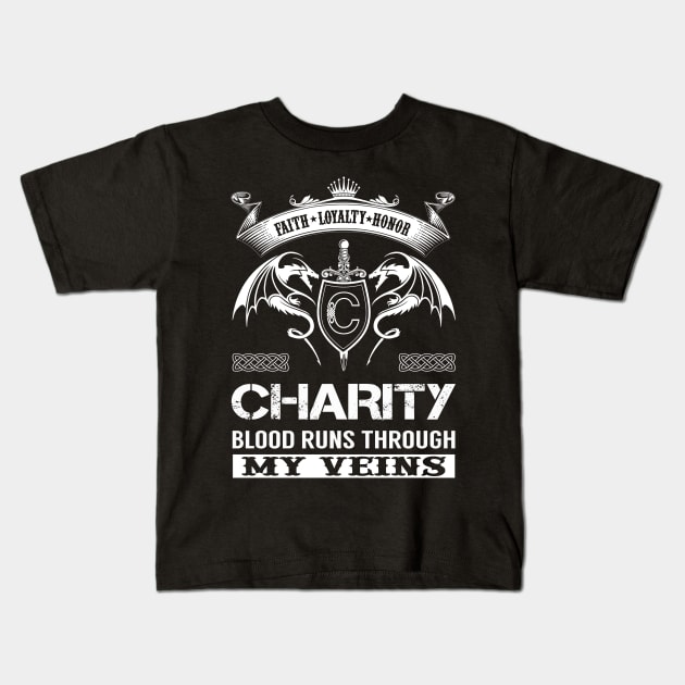 CHARITY Kids T-Shirt by Linets